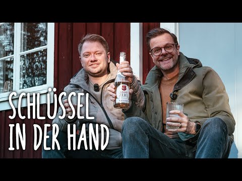 Schlüssel für unser Traumhaus in Schweden