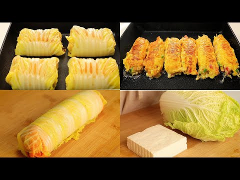 밥 대신 먹기 좋은 6가지 배추 요리!! 다이어트 건강한 배추 요리👍💯