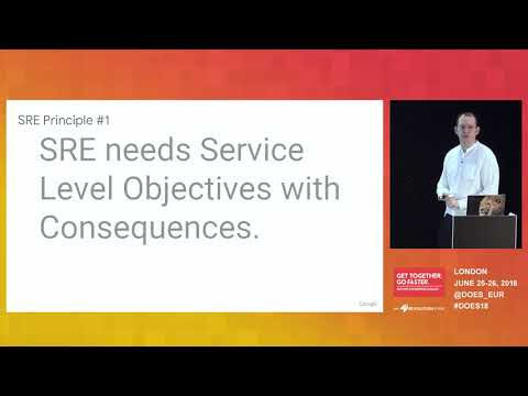 Getting Started with SRE - Stephen Thorne, Google