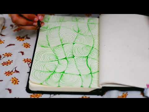 Pen sketch art for healing and clearing mind with some chats.