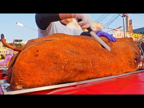 Most Popular Street Food Tour of Han Xi Night Market in Taiwan/龍來晒夜市！旱溪夜市大合集, 2024台灣街頭小吃