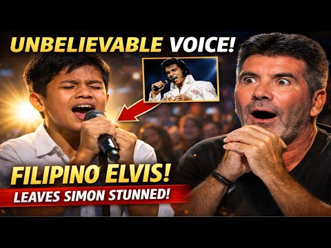 Simon Cowell SHOCKED as Filipino Boy Sings Elvis Better Than the Original 😱🎤
