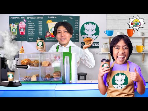 Ryan Opens a NEW Coffee Shop!