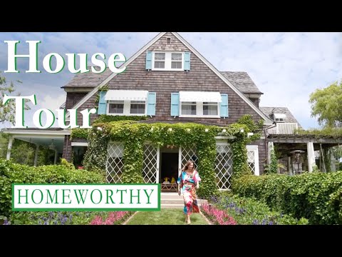 HOUSE TOUR | Inside The Restored Grey Gardens | East Hampton, NY