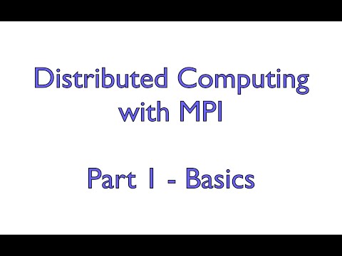 MPI Basics