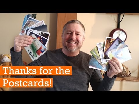 Bob the Canadian Thanks You For The Postcards!