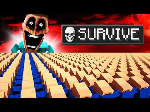 1,000,000 Villagers VS Horror Mods