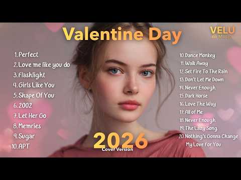 Valentine Day Songs Cover  l Relax Hot Music Pop Playlist Best Song  🎙✨  2026 | Velu Music  Vol.1