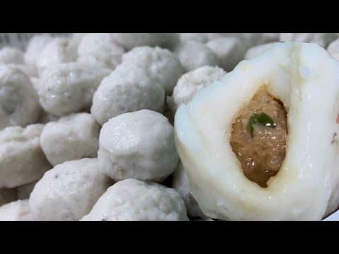 一家50年历史鳗鱼鱼丸，以鱼包肉，出售全国，皮簿鱼肉多，QQ弹弹，一咬就爆汁美味极了……