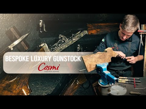 HOW I CRAFT A LUXURY GUNSTOCK – Step by Step ( 12ga gunstock for a Cosmi shotgun )