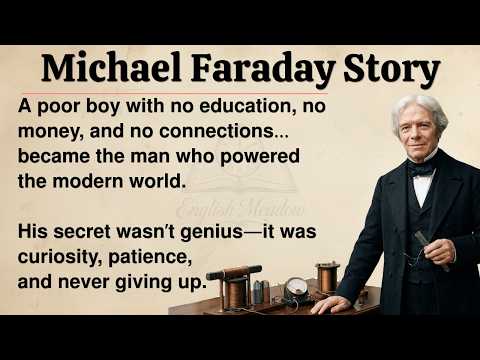 Michael Faraday Story | The Poor Boy Who Changed the World | Graded Reader โ