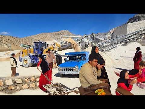 Fatemeh's family's struggle to build a new house after illness