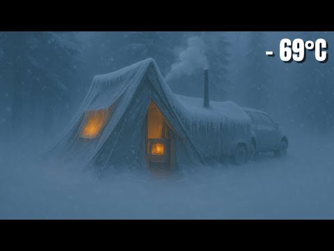 Camping at –69°C During a Blizzard… Insane Survival