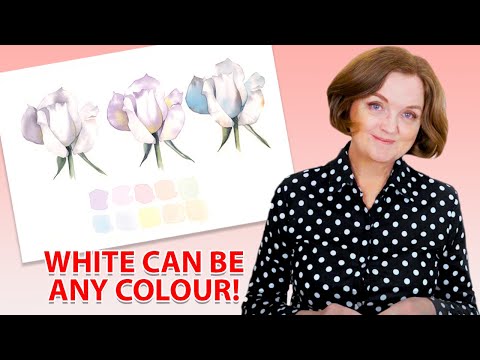 Ideas for Painting White Subjects in Watercolor