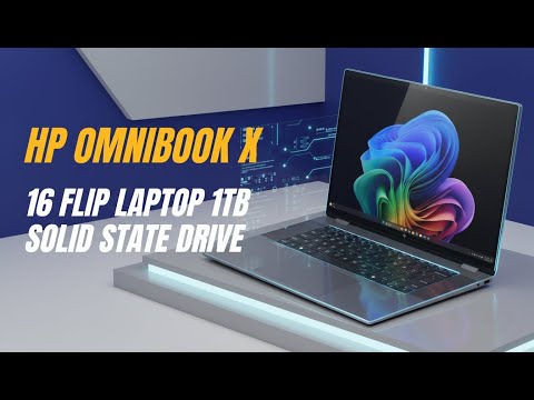 Unboxing and Preview of the HP OmniBook X Flip 16 Laptop #hp