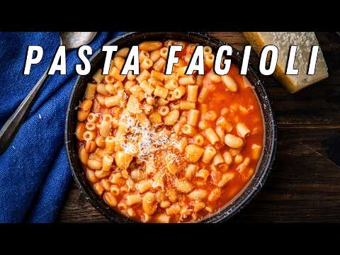Pasta Fagioli - The Secret To Feed 6 People for Under $10