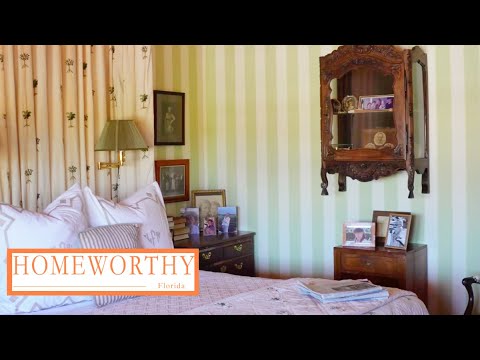 FLORIDA HOUSE TOUR | A Charming Home and Downstairs Design Shop in Palm Beach