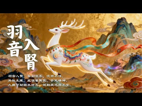 羽音療癒|補腎強身・安神定志・化解焦慮與恐懼的深層靜心音樂|Yu Tone Healing Music - Zen Meditation & Relaxation Music