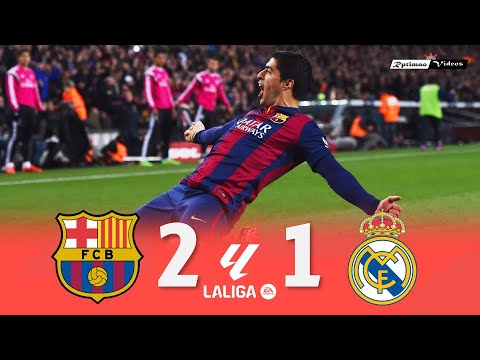 Barcelona 2 x 1 Real Madrid (Messi x C. Ronaldo) ● La Liga 14/15 Extended Goals & Highlights HD