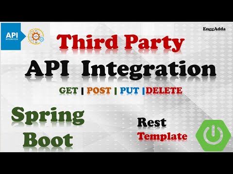 How to Integrate | Consume Third Party API in Spring Boot Application| GET|POST|PUT|DELETE |EnggAdda
