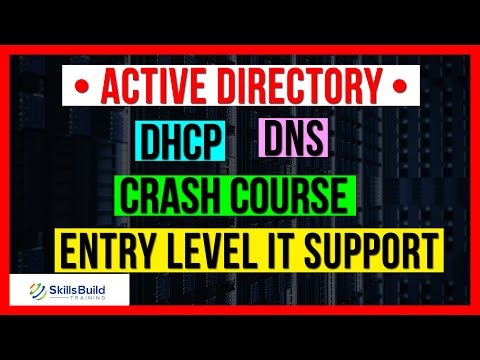 Active Directory, DNS, and DHCP Crash Course for Entry Level IT Support Jobs