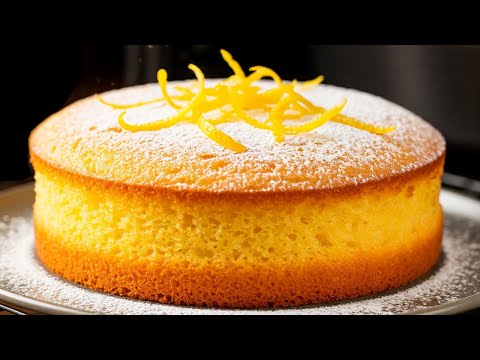Lemon cake in 5 minutes! You will bake it every day!