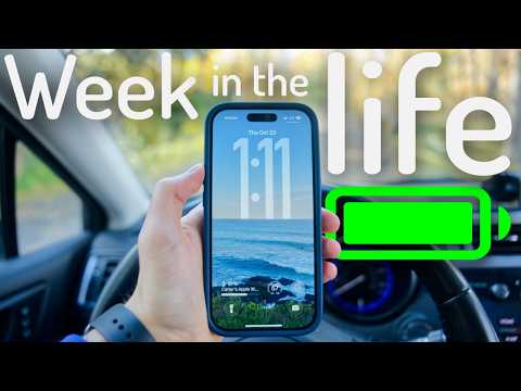 Week in the life with the base model iPhone 17