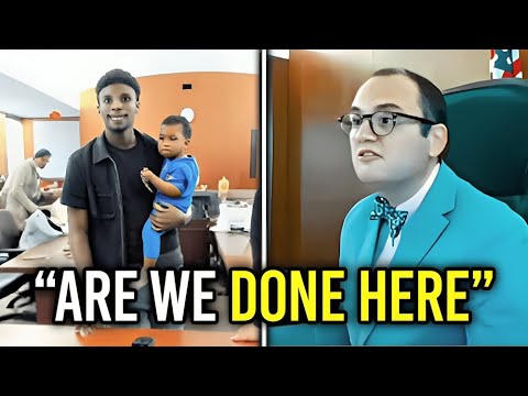 He Brings His CHILD to Court to Manipulate the Judge… BIG MISTAKE