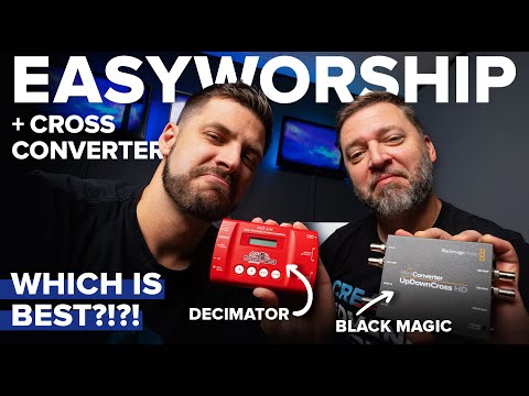 EasyWorship Reviews HDMI to SDI Cross Converters