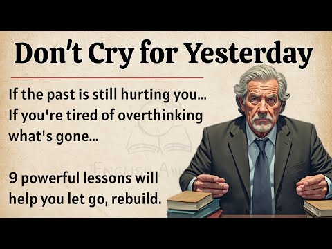 Don’t Cry for Yesterday - Stop Living in the Past || Graded Reader || Improve Your English Fluency ✅