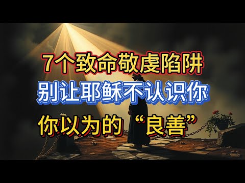 耶稣为何对你说“我从不认识你”？警惕这7个致命的敬虔陷阱！
