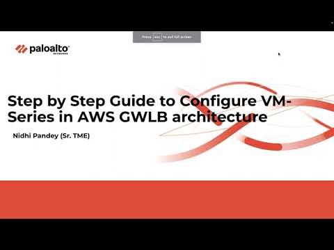Step by step guide to build Centralized architecture with AWS GWLB