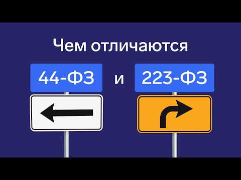 Закупки по 44-ФЗ и 223-ФЗ: в чем разница