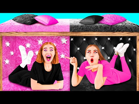 Bilik Rahsia Di Bawah Katil | Cabaran Rich VS Broke PaRaRa Challenge