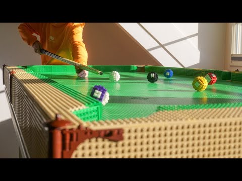 Building a LEGO Pool Table