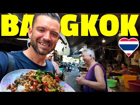 WHY I LOVE BANGKOK! 🇹🇭 Morning Market Street Food Hunt + Talat Phlu’s New Look!