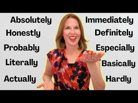 The 16 Most Common ADVERBS in English | English Vocabulary