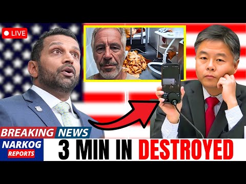 Ted Lieu Exposes Kash Patel’s Evasion On NEW Epstein Files