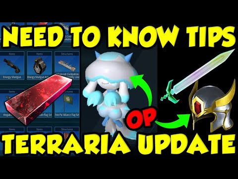 EVERYTHING NEED TO KNOW IN THE PALWORLD TERRARIA UPDATE! Best Palworld Tips and Tricks!