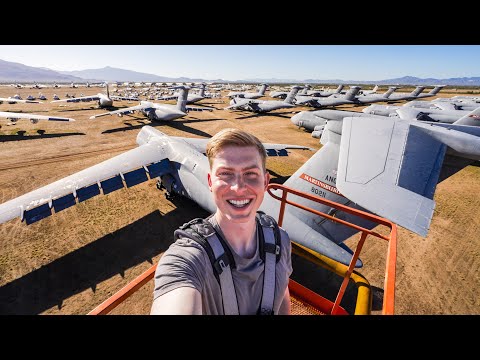Why Are 3,000 Airplanes Stored In This Desert?