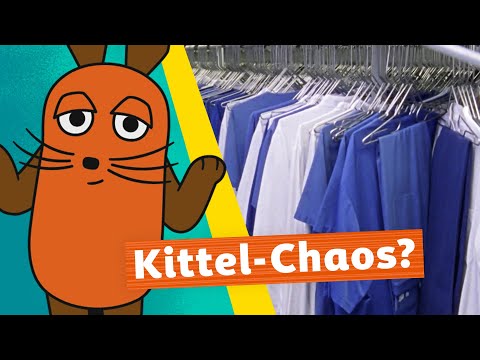 Wie funktioniert eine Kleiderausgabe? | Die Maus | WDR