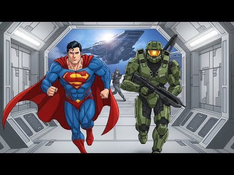 What If Superman Landed in the Halo Universe?