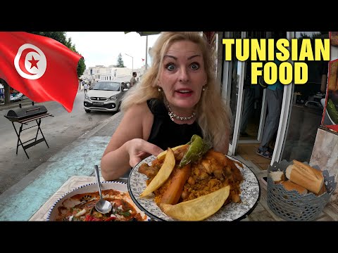 Trying Tunisian Food, For the First Time, Tunis , أجنبي في تونس