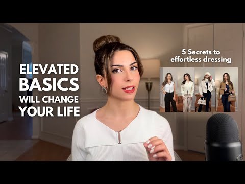 Look elegant and expensive EFFORTLESSLY without styling