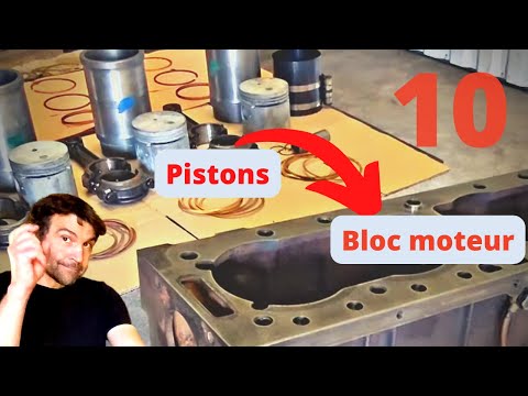 Reconstruction MOTEUR Renault R2087 4X4. SAUVETAGE d'un moteur HS - Partie 10