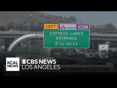 Report says high-tech Chinese crime organization was behind phony toll road text scam