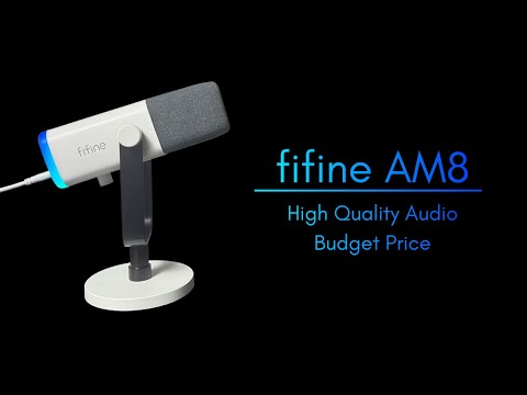 The Budget Mic To Rule Them All | FiFine AM8 Unboxing + Review