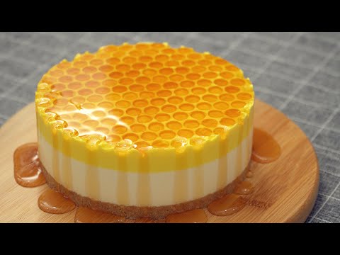 No Bake Honey Cheesecake