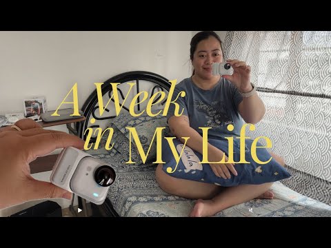 a week in my life  ☁️ unboxing and testing of insta 360 go ultra, life lately