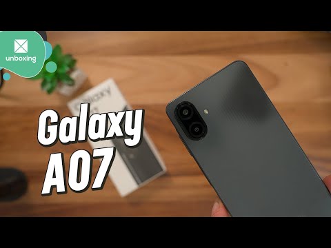 Samsung Galaxy A07 | Unboxing en español